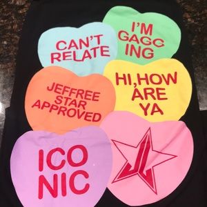 Jeffree Star limited edition Valentines tee